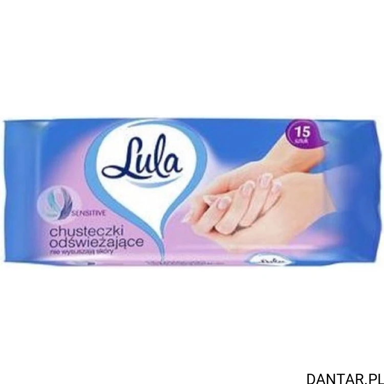 Chusteczki odświeżające Lula sensitive a15