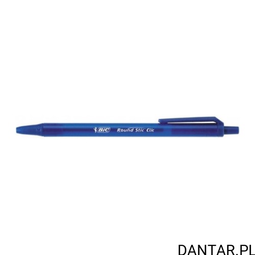 Długopis Bic round stic clic niebieski a1/20