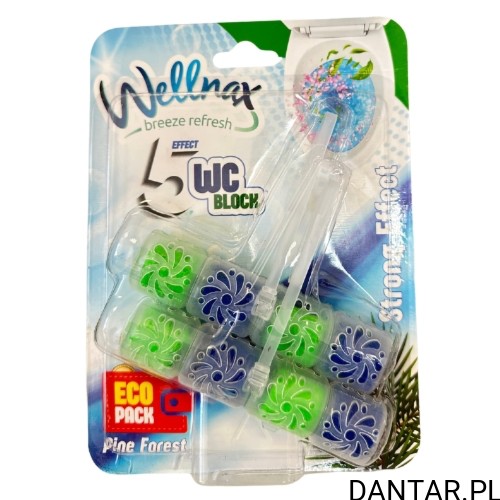 Wellnax Pine Forest zawieszka do WC koszyk 2 x 50 g