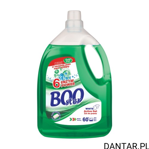 Żel do prania białego Booster 60prań 3l a1/4