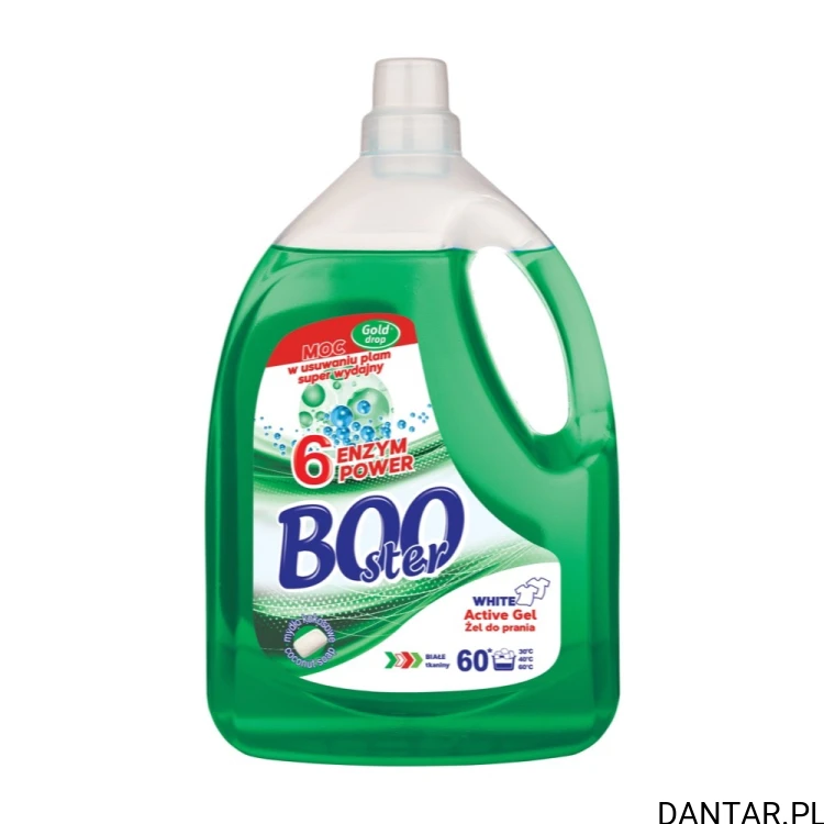 Żel do prania białego Booster 60prań 3l a1/4