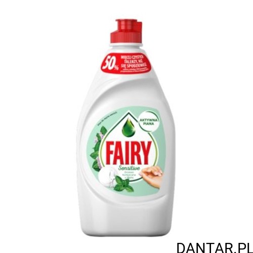 Fairy płyn do naczyń 450 ml sensitive drzewo herbaciane z miętą a1/21