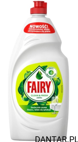 Fairy płyn do naczyń 900ml zielone jabłko a1/12