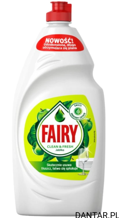 Fairy płyn do naczyń 900ml zielone jabłko a1/12