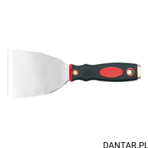 Szpachelka nierdzewna 10cm dwukolorowa okucie 5906