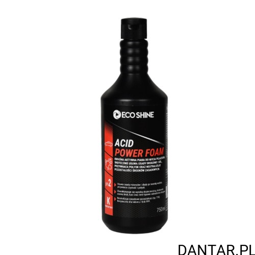 Eco Shine 750 ml Acid Power Foam a1/6