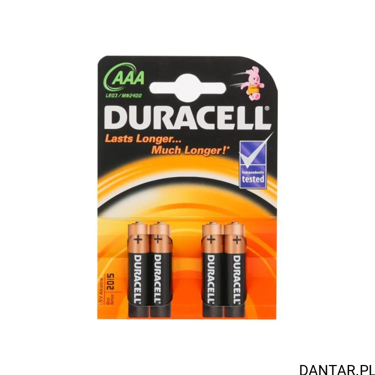 Baterie Duracell AAA LR03 alkaliczne a4