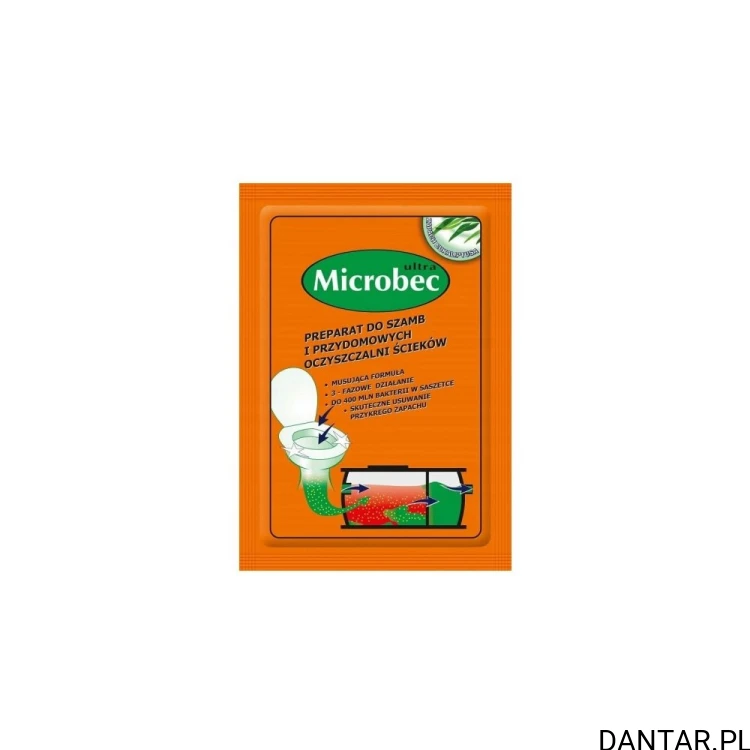 Microbec Ultra preparat do szamb eukaliptus 25 g a1/18