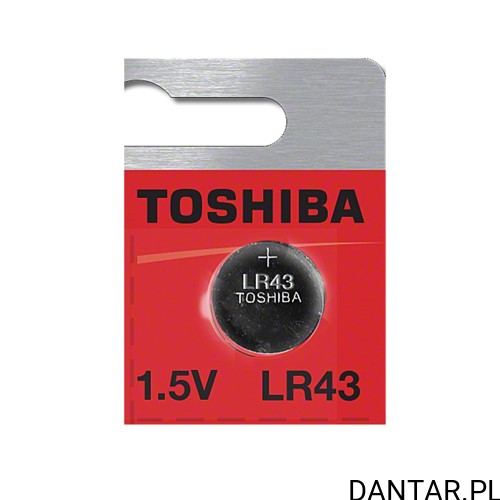 Bateria Toshiba LR43 alkaliczna 1,5 V a1/10
