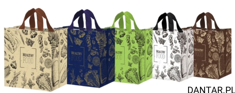 Torba na zakupy z PP 24L 35X20X35 mix 