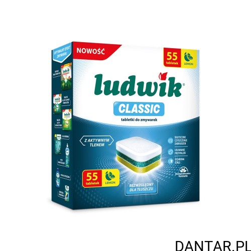 Tabletki do zmywarki Ludwik classic a55 