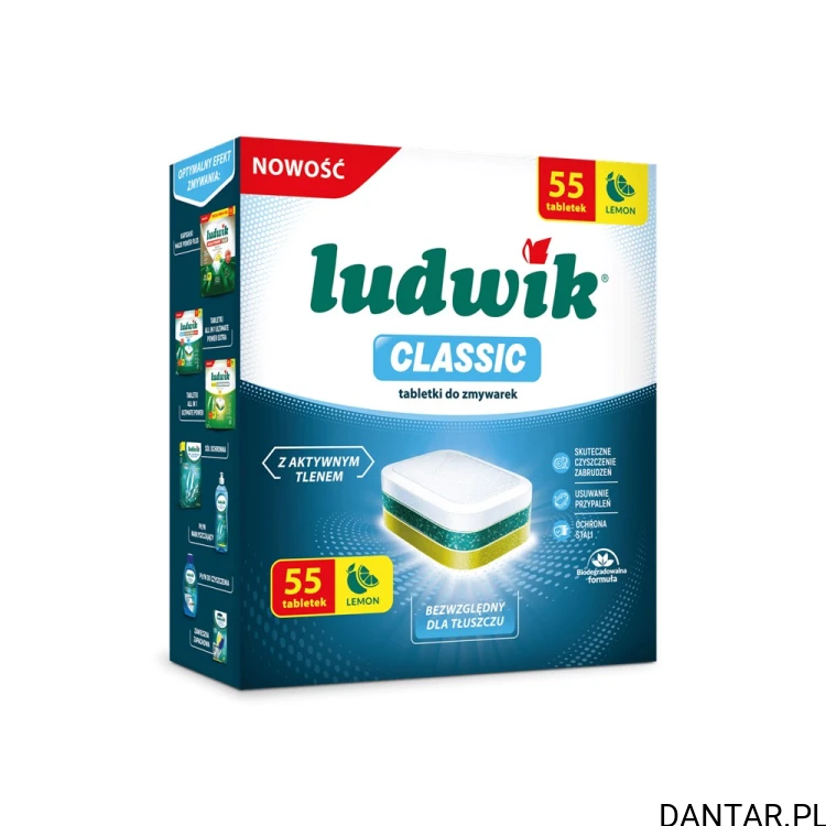 Tabletki do zmywarki Ludwik classic a55 
