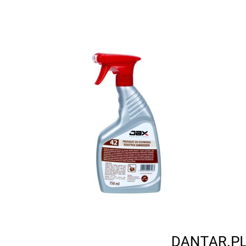 Płyn JAX Professional 42 do usuwania tłustych zabrudzeń 750 ml