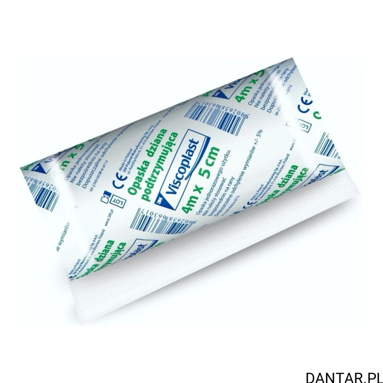 Opaska dziana 4 m x 5 cm Viscoplast
