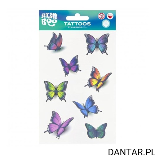 Tatuaże mini motylki Sticker Boo