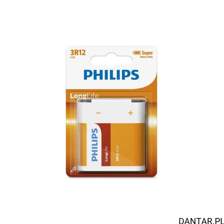Bateria Philips 3R12 4,5V LongLife a1