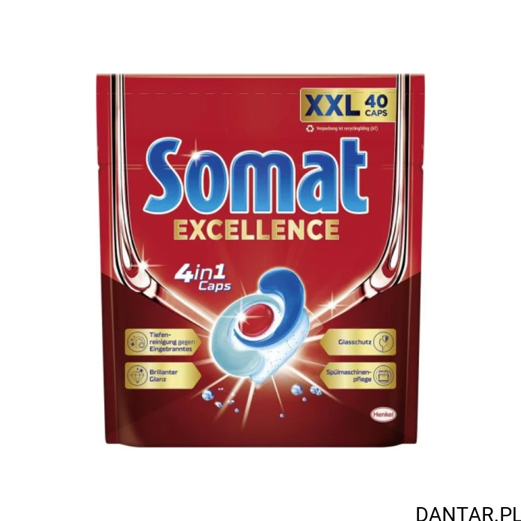 Tabletki do zmywarki Somat Excellence 4w1 a40