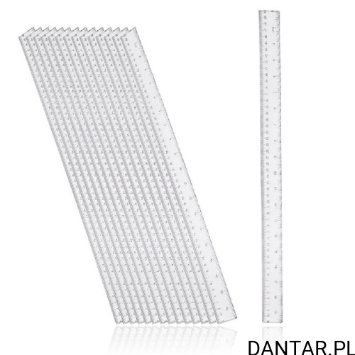 Linijka plastikowa 50 cm D.Rect 007134