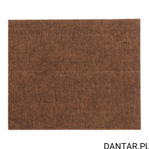 Podkładki filcowe 100x120mm brązowe a1 74869