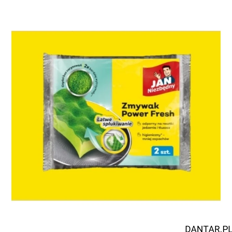 Zmywak do naczyń Jan Niezbędny power fresh a2/20 EAN 5900536366616