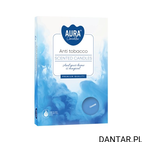Podgrzewacze zapachowe 4h Aura Candles antytabak a6 EAN 5906927015699