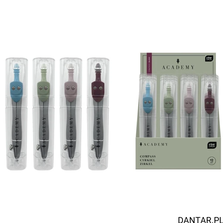 Cyrkiel w etui Basic Academy Interdruk a1/12 EAN 5902277367747
