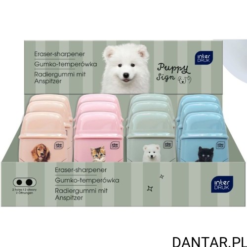 Gumko-temperówka Puppy Sign Interdruk a1/12 EAN 5902277363886