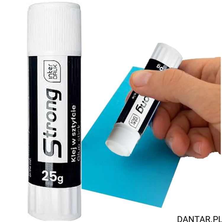 Klej w sztyfcie 25g Strong Interdruk a1/12 EAN 5902277249418
