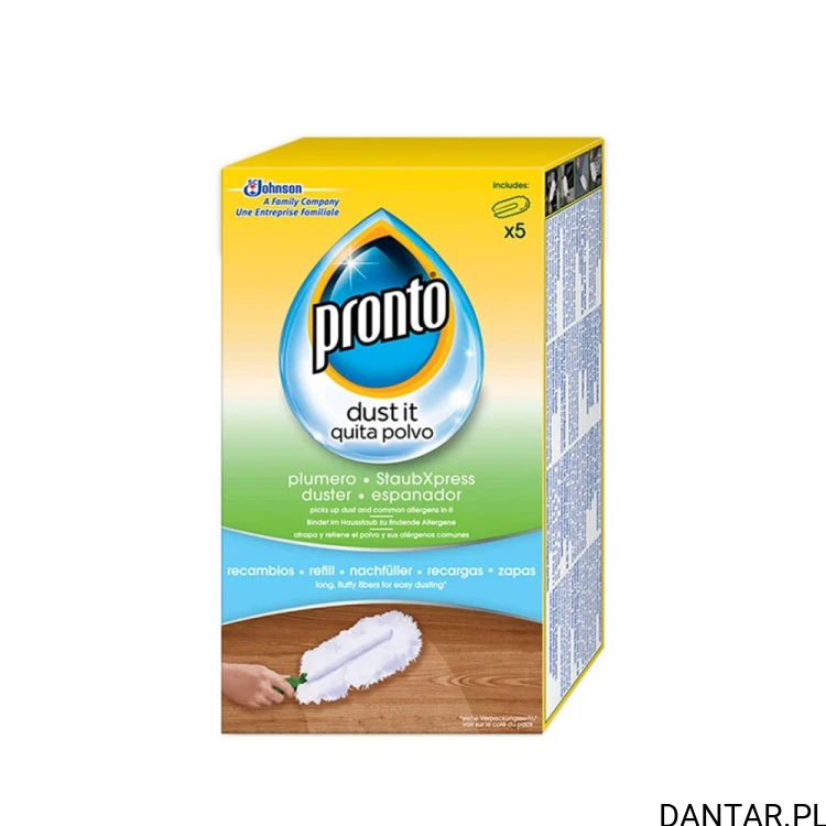 Zapas do miotełki do kurzu Fluffy Duster Pronto a5