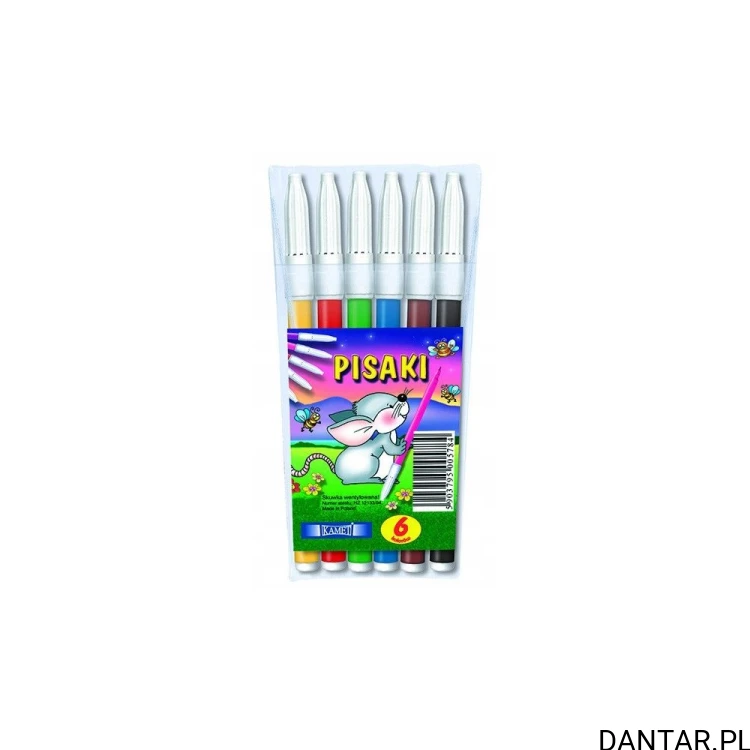 Flamastry KAMET 6 kolory