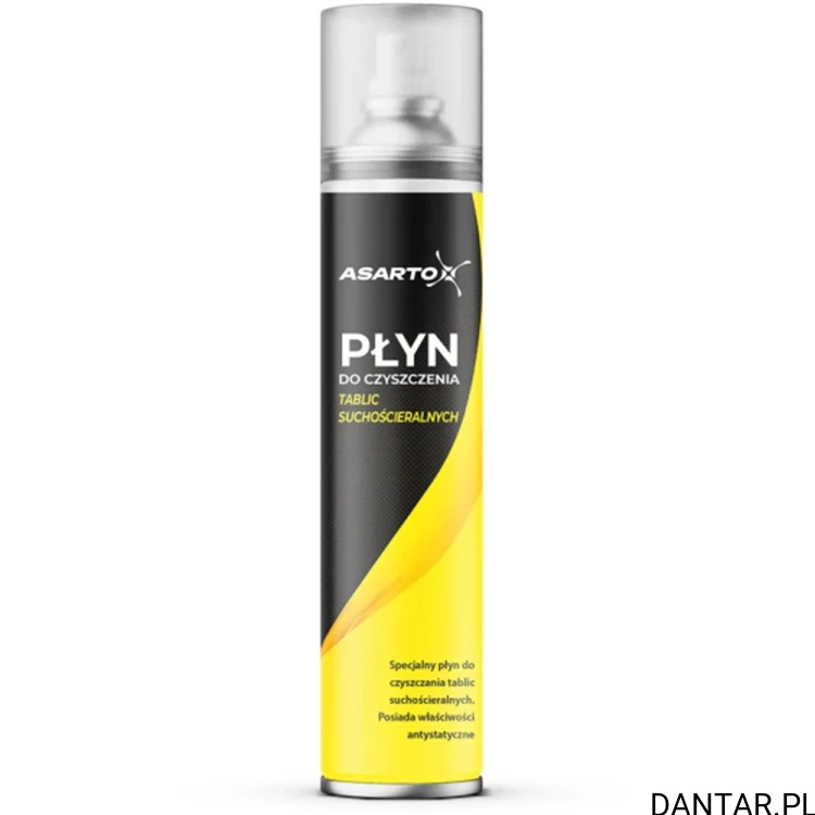 Płyn do tablic suchościeralnych 250 ml Asarto