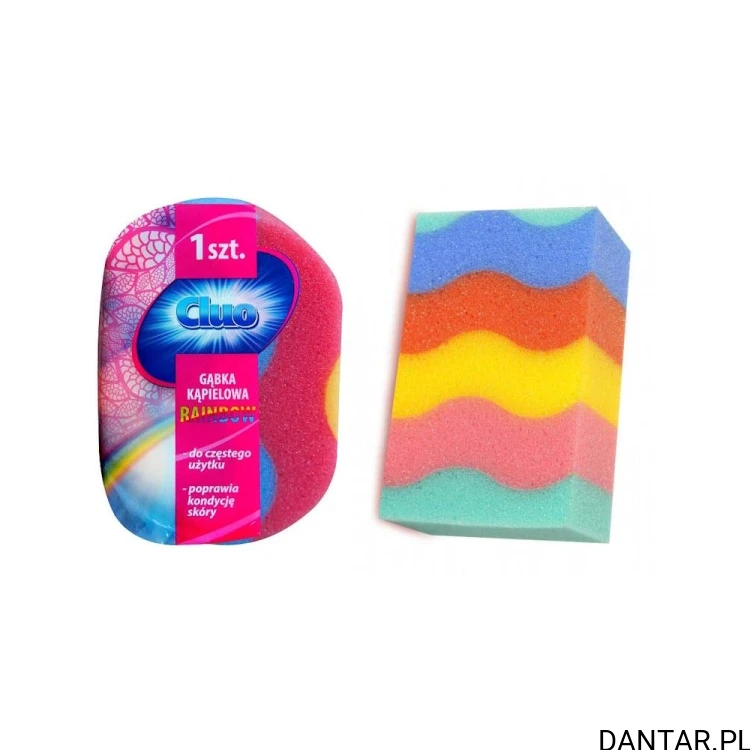 Gąbka kąpielowa rainbow Cluo a1