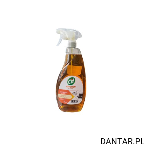 Cif płyn odtłuszczający w sprayu do kuchni 1 l a1/12