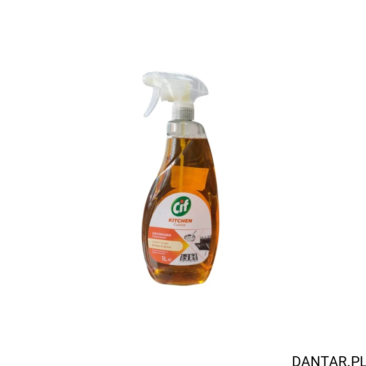 Cif płyn odtłuszczający w sprayu do kuchni 1 l a1/12