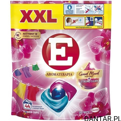 Kapsułki do prania E Power Caps aromaterapia orchidea kolor XXL a44