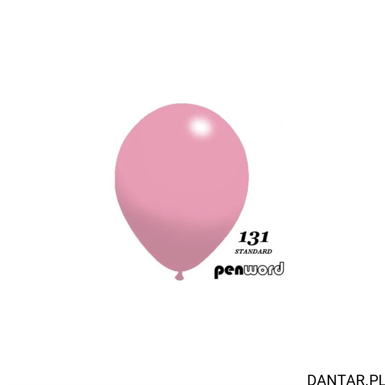Balony lateksowe Penword jasnoróżowe 10 cali 100 sztuk