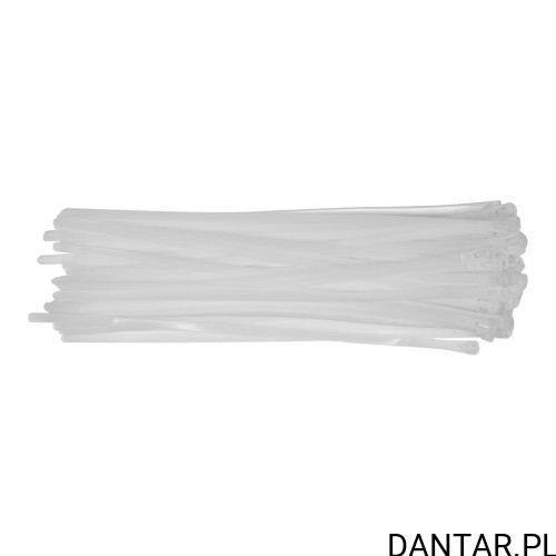 Opaski zaciskowe rozpinane Yato 7,6 x 350 mm białe a50 YT-70666