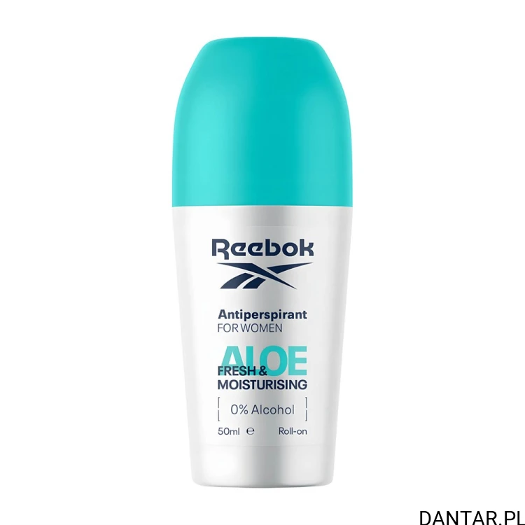 Antyperspirant Reebok Women Fresh & Moisturizing Aloe roll-on 50 ml