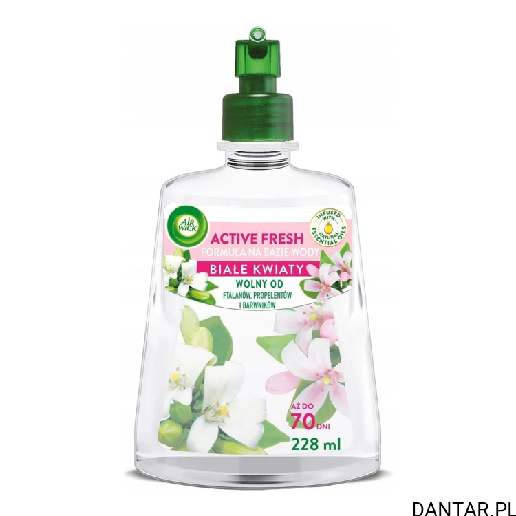 Wkład Air Wick Active Fresh Białe Kwiaty 228 ml