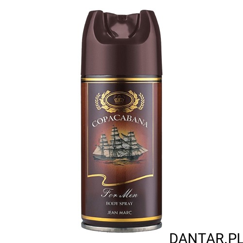 Dezodorant męski Jean Marc Copacabana w sprayu 150 ml a1