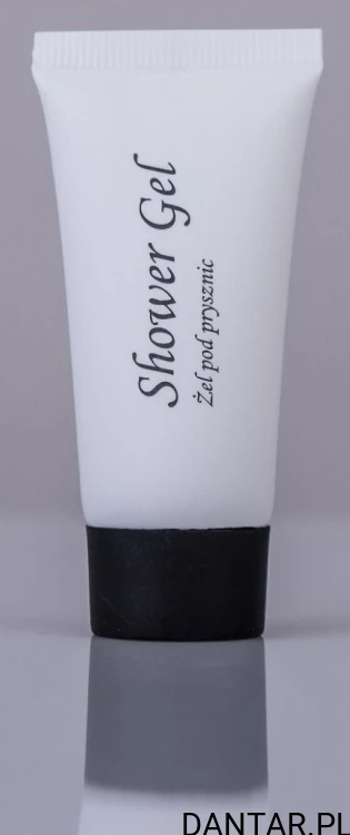Żel pod prysznic 20ml w tubce hotelowy white a1/50/10 WH05