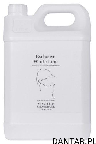 Szampon i żel 5l linia white