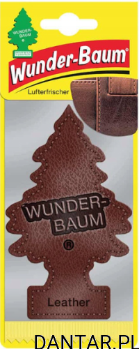 Choinka zapachowa do samochodu Wunder-Baum skóra a1/10