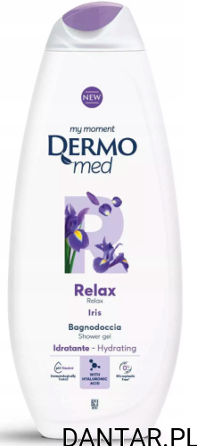 Żel pod prysznic 750ml Dermomed relax irys a1/12
