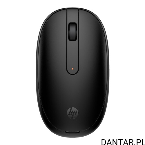 Czarna mysz bezprzewodowa HP 245 Bluetooth widziana z góry