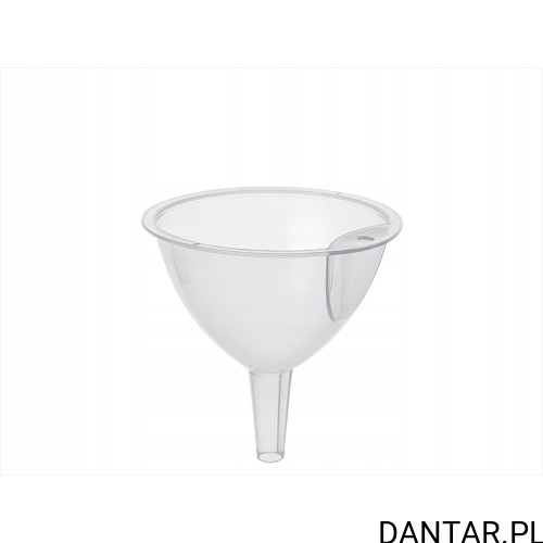 Lejek plastikowy transparentny 10 cm Praktyczna