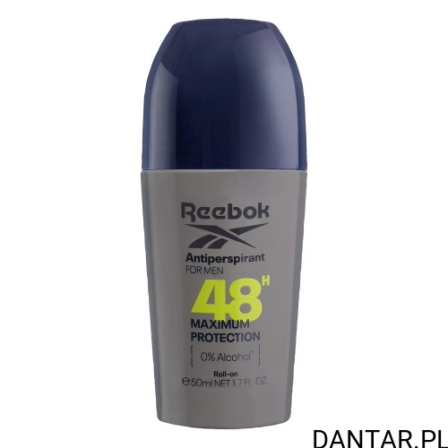 Antyperspirant Reebok Men Maximum Protection 48H roll-on 50 ml