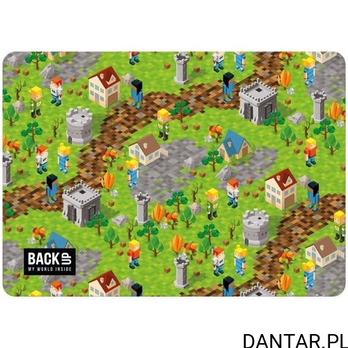 Podkładka laminowana Derform BackUp 7 A61 Game, 40 x 28.5 cm