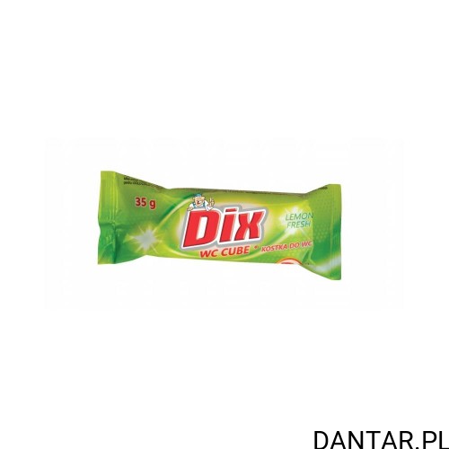 Kostka do WC DIX Lemon Fresh 35 g, zapas w folii