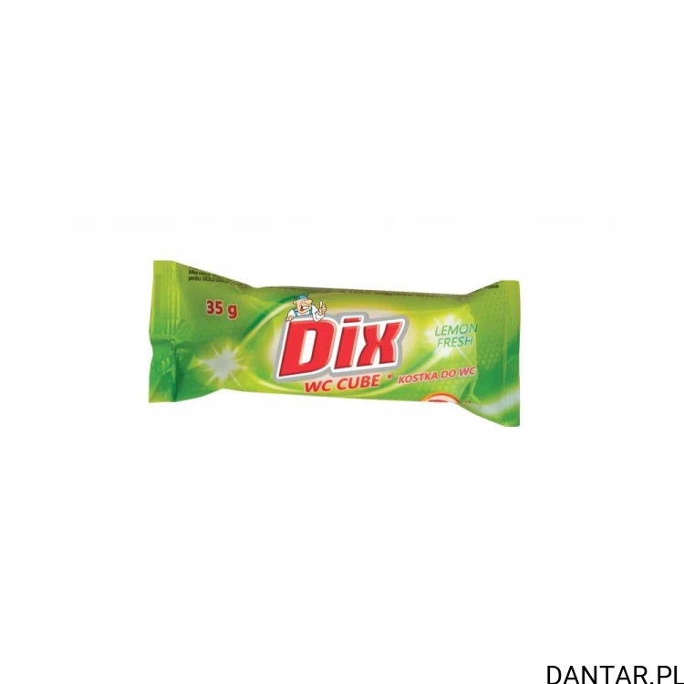 Kostka do WC DIX Lemon Fresh 35 g, zapas w folii